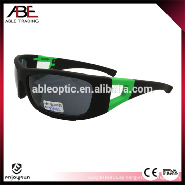 Gafas de sol del deporte del mejor precio de la venta caliente con la correa